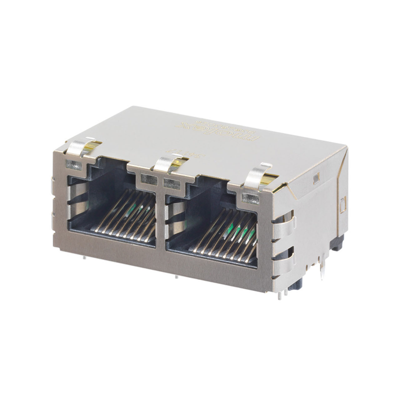 1 pcs : 0938263006 - MXMAG DUAL PORT 8 CORE GIG W/ LE