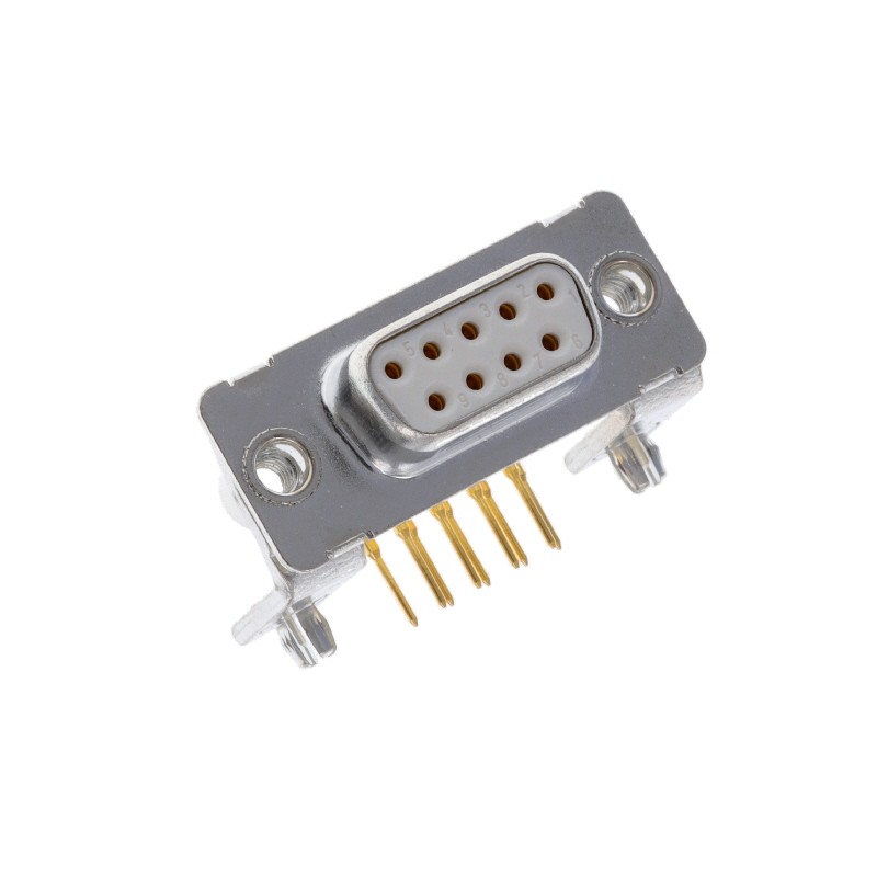 1 pcs : 1731090171 - CONN D-SUB RCPT 9POS R/A SLDR