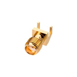 1 pcs : 60312202114511 - SMA PCB END LAUNCH JACK FLAT TAB