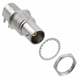 1 pcs : VBM511-75 - CONN BNC JACK R/A 75 OHM PCB