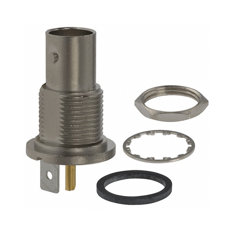 1 pcs : 227426-1 - CONN BNC RCPT STR 50 OHM SOLDER