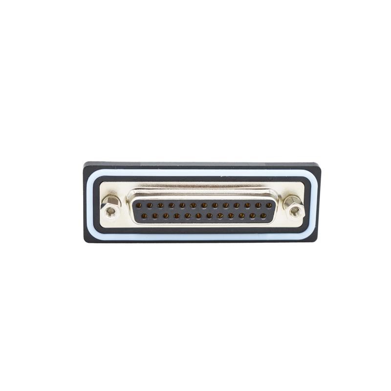 1 pcs : SDF-V25-213L011 - CONN D-SUB RCPT 25P PNL MNT SLDR