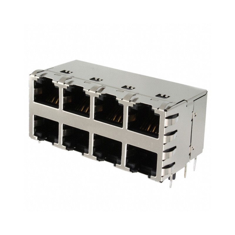 1 pcs : SS-73100-073 - CONN MOD JACK 8P8C R/A SHIELDED