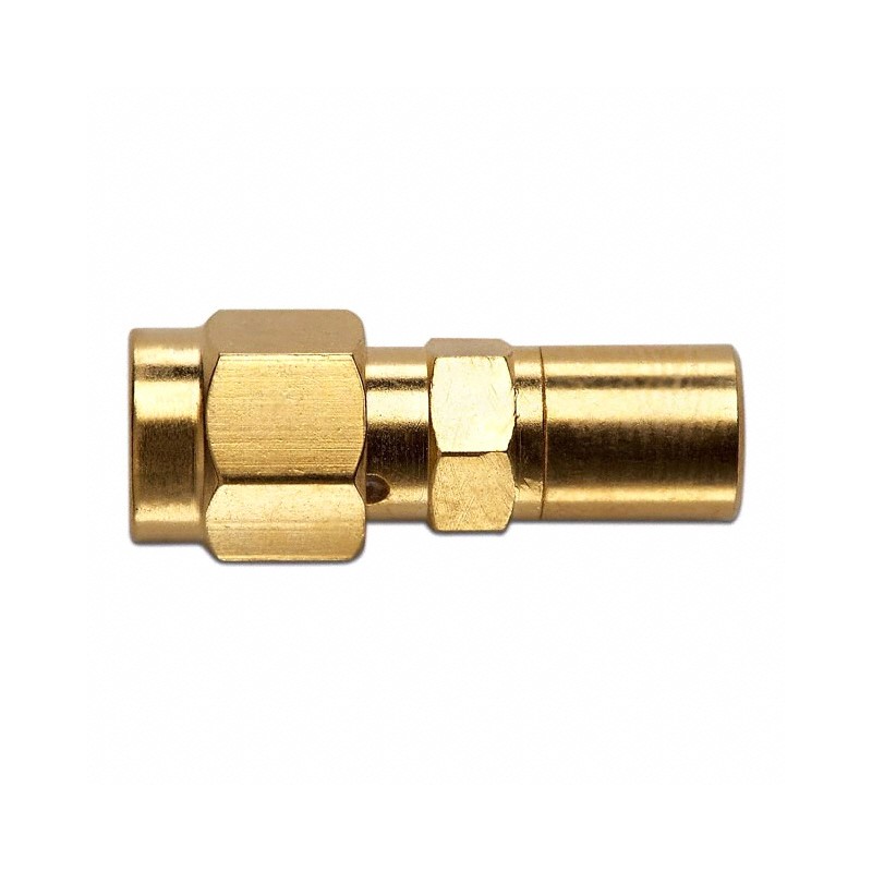 1 pcs : 72977 - CONN ADAPT SMA PLUG TO SMB JACK
