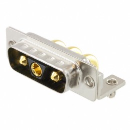 1 pcs : 684M3W3K103L461 - CONN D-SUB PLUG 3POS R/A SLDR