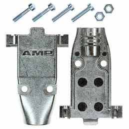 1 pcs : 5745171-5 - CONN BACKSHELL 9POS 180DEG SHLD