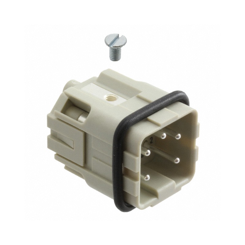 1 pcs : 09200042611 - INSERT MALE 4POS+1GND SCREW