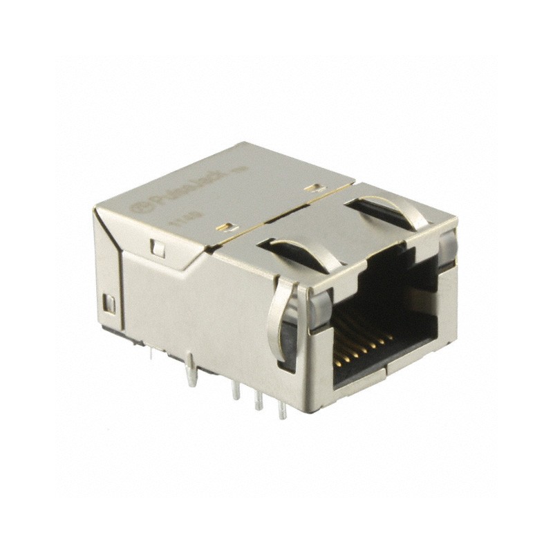 1 pcs : J0G-0009NL - CONN JACK 1PORT 1000 BASE-T PCB