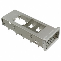 1 pcs : 1551891-1 - CONN ZQSFP+ CAGE PRESS-FIT R/A