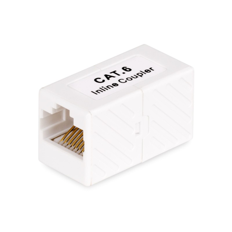 1 pcs : IN-CAT6-COUPLER-U1 - RJ45 COUPLER, CAT6 COUPLER