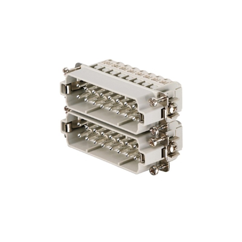 1 pcs : 1650880000 - INSERT MALE 16POS+1GND SCREW