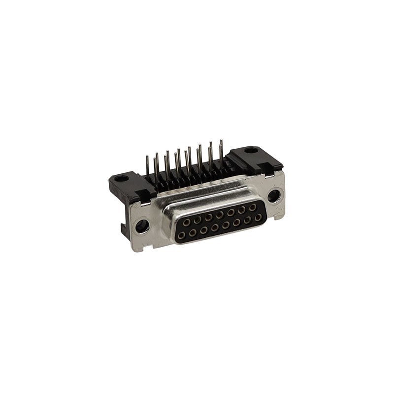 1 pcs : DA-15S-1A2N-A197 - CONN D-SUB RCPT 15POS R/A SLDR