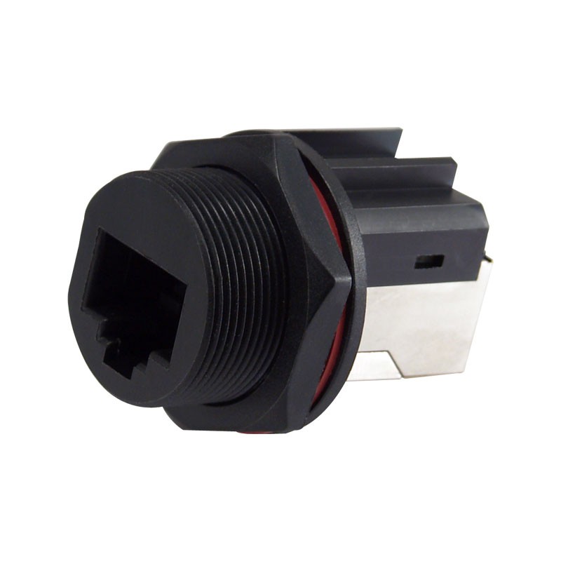 1 pcs : GM67X-S-88 - IP67 MODJACK 8P8C SHIELD BLK (KI