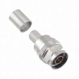 1 pcs : 53S101-1N9N5 - CONN N TYPE PLUG STR 50OHM -