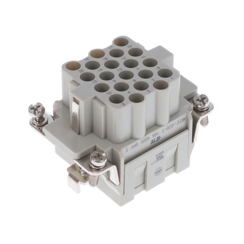 1 pcs : HEEE-020-F - INSERT FML 20POS+1GND HEEE-020-F