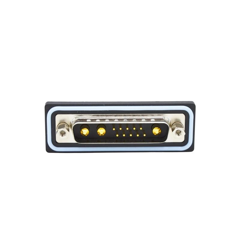 1 pcs : CDFV13W3113L451 - CONN D-SUB PLUG 13P PNL MNT SLDR