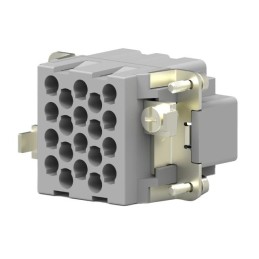 1 pcs : T2050202101-000 - INSERT MALE 20P+1GND HEEE-020-M