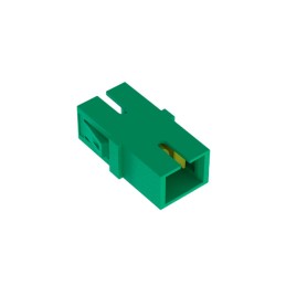 1 pcs : FASSCZAG-L - SC APC SIMPL FIBER OPTIC ADAPTER