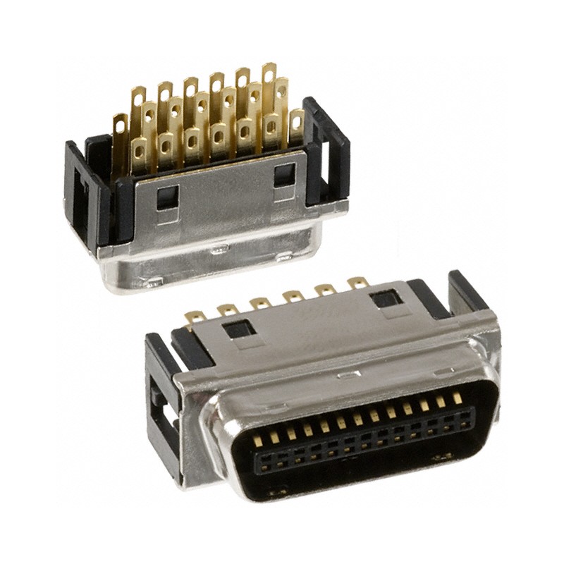 1 pcs : DX40M-26P - CONN MIN HD PLG 26P STR SLD EYEL