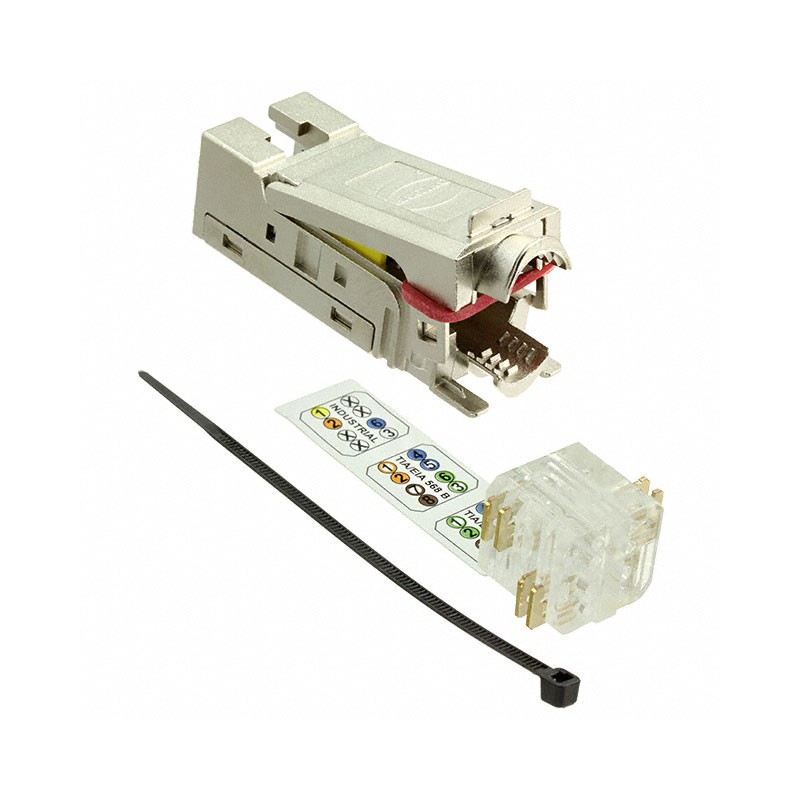 1 pcs : 20820010002 - CONN MOD JACK 8P8C