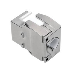 1 pcs : N238-001-SH-TF - KEYSTONE JACK CAT6A/CAT6/CAT5E,