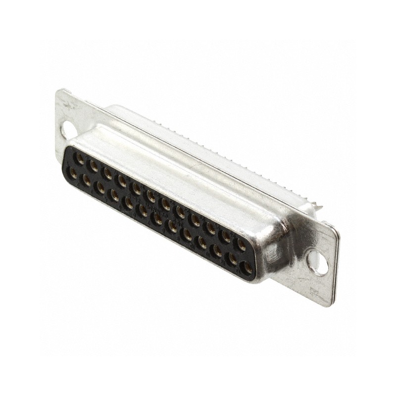 1 pcs : DB-25S-A197 - CONN D-SUB RCPT 25POS PNL MNT
