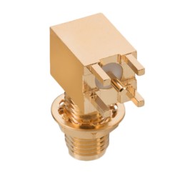 1 pcs : 60311042114502 - SMA PCB THT JACK RIGHT ANGLE REA