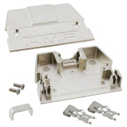 1 pcs : 5749193-1 - CONN BACKSHELL 50POS 180DEG SHLD