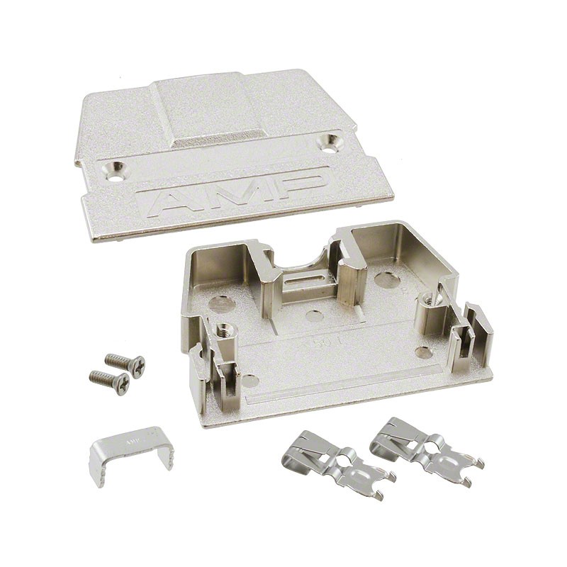 1 pcs : 5749193-1 - CONN BACKSHELL 50POS 180DEG SHLD