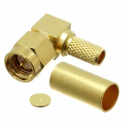 1 pcs : 32S207-303L5 - CONN SMA PLUG R/A 50OHM SOLDER