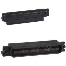 1 pcs : 5552745-1 - CONN PLUG 64POS R/A SOLDER