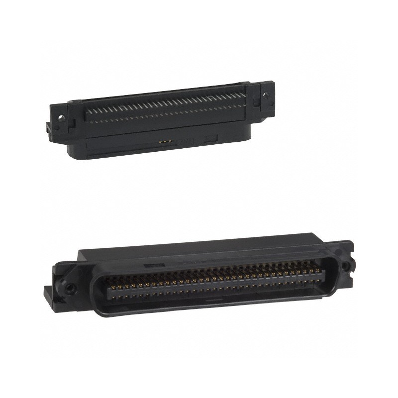 1 pcs : 5552745-1 - CONN PLUG 64POS R/A SOLDER