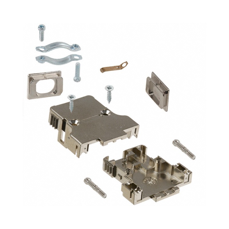 1 pcs : 982-015-020R121 - CONN BACKSHELL 15P 90/180DEG SHD