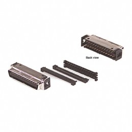 1 pcs : DX30AM-50P - CONN MINI HD PLUG 50POS STR IDC