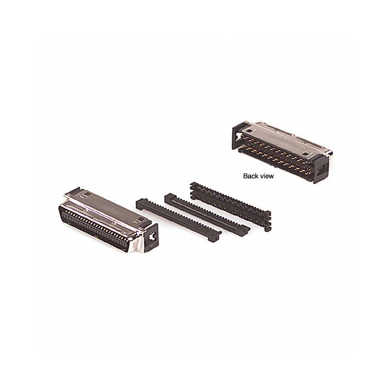 1 pcs : DX30AM-50P - CONN MINI HD PLUG 50POS STR IDC