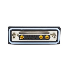 1 pcs : CDFV13W3213L451 - CONN D-SUB RCPT 13P PNL MNT SLDR