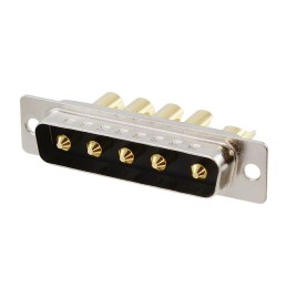 1 pcs : 680M5W5103L401 - CONN D-SUB PLUG 5POS PNL MNT