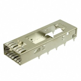 1 pcs : 2143432-1 - CONN QSFP CAGE PRESS-FIT R/A