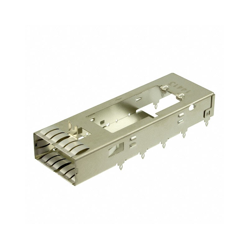 1 pcs : 2143432-1 - CONN QSFP CAGE PRESS-FIT R/A