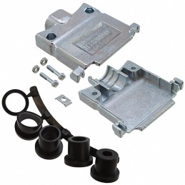 1 pcs : 980-2000-347 - CONN BACKSHELL 25POS 180DEG SHLD