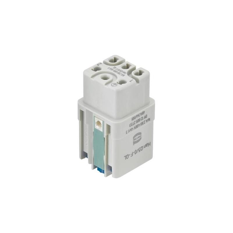 1 pcs : 09120052734 - INSERT FEMALE 5POS PUSH IN LOCK