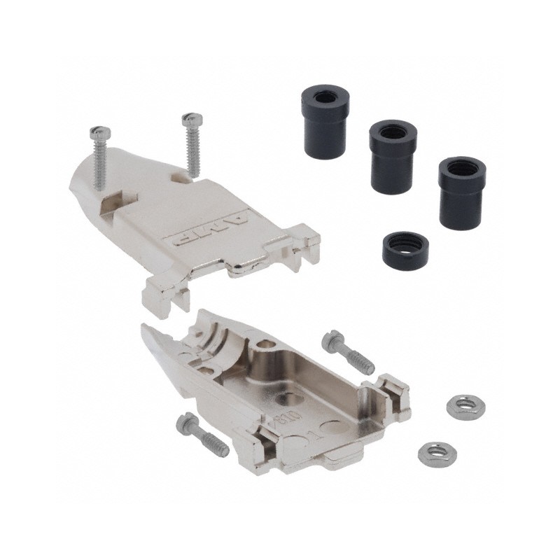 1 pcs : 5748676-1 - CONN BACKSHELL 9POS 180DEG SHLD