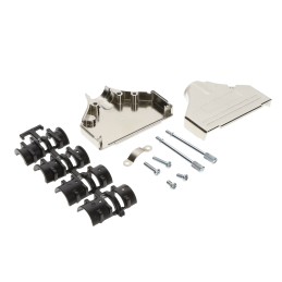 1 pcs : 970-050-030R121 - CONN BACKSHELL 50POS 180DEG SHLD