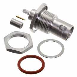 1 pcs : 51K607-802N5 - CONN BNC JACK STR 50OHM CRIMP
