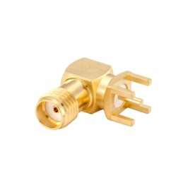 1 pcs : 32K201-400L5 - CONN SMA JACK R/A 50OHM PCB