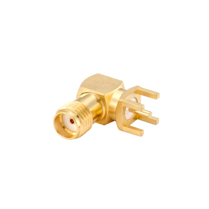 1 pcs : 32K201-400L5 - CONN SMA JACK R/A 50OHM PCB