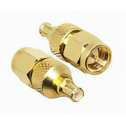 1 pcs : ADP-SMAM-MCXM - SMA PLUG TO MCX PLUG ADAPTER