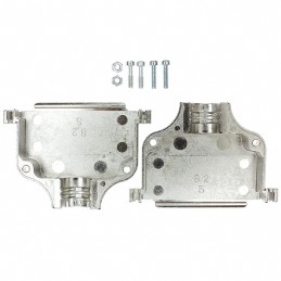 1 pcs : 5745175-4 - CONN BACKSHELL 50POS 180DEG SHLD