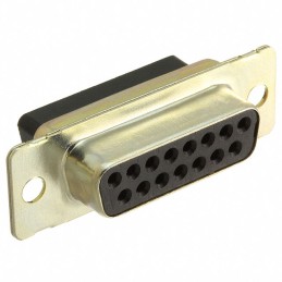 1 pcs : 1757820-2 - CONN D-SUB HOUSING RCPT 15POS