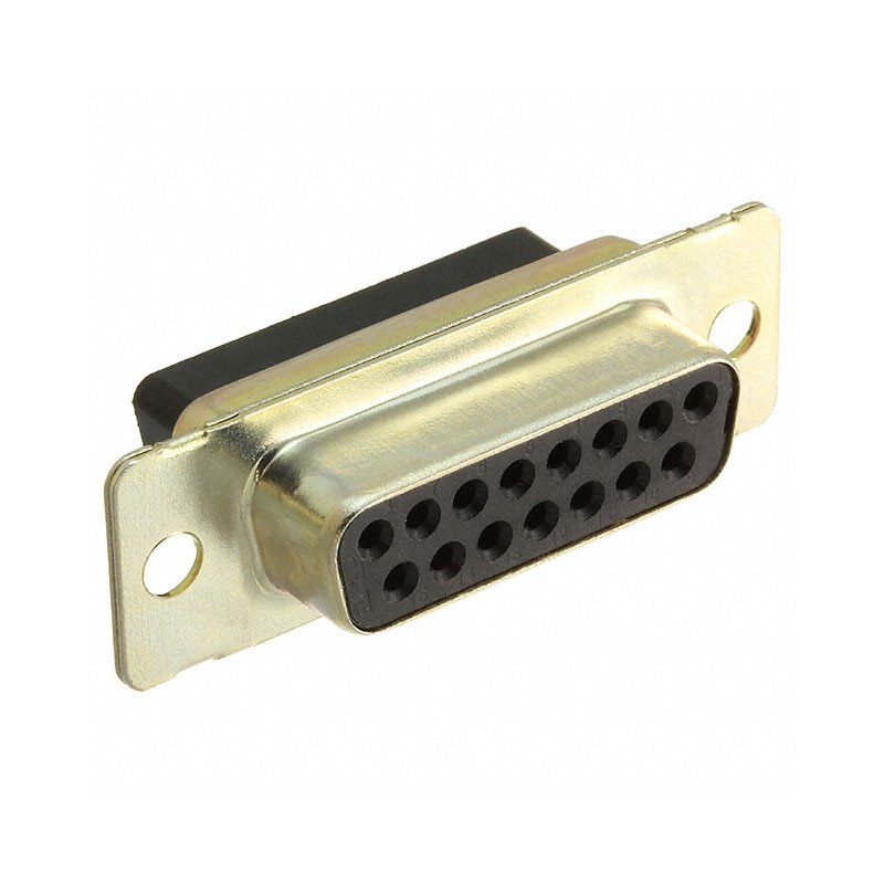 1 pcs : 1757820-2 - CONN D-SUB HOUSING RCPT 15POS